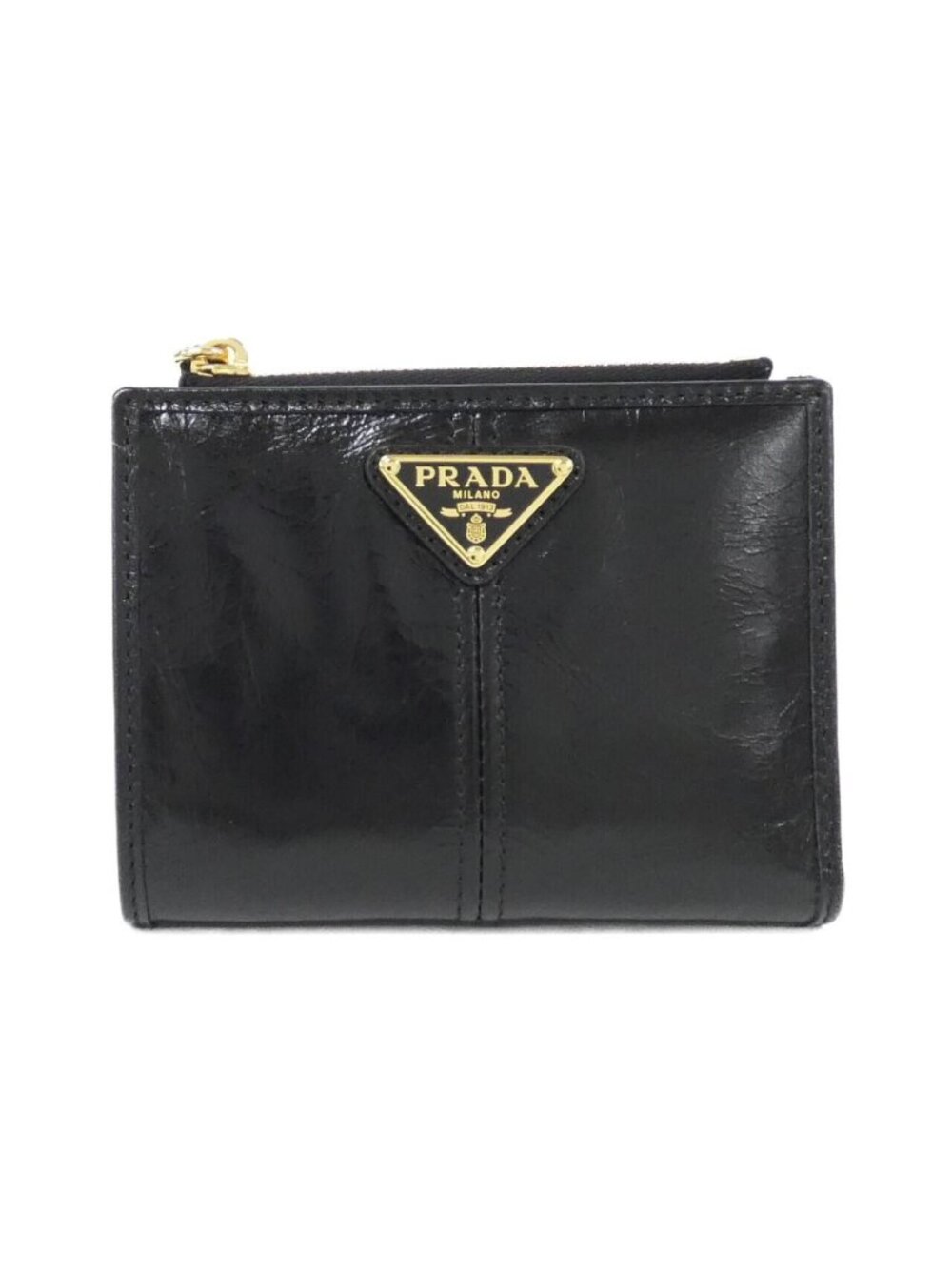 Prada Wallet Gold